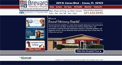 Desktop Screenshot of brevardvethospital.com